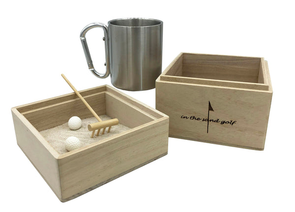 ITS GOLF Zen Garden with Carabiner Mug