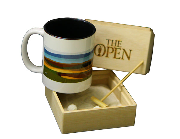 The Open Elements Zen Garden with Marine Blue Mug