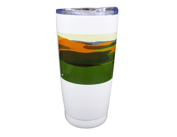 The Open Elements 20oz Sage/White Tumbler