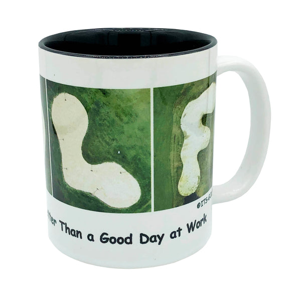 GOLF Aerial Photos With Various Saying Mugs 11oz