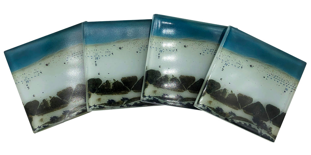 Glass Beach Coasters