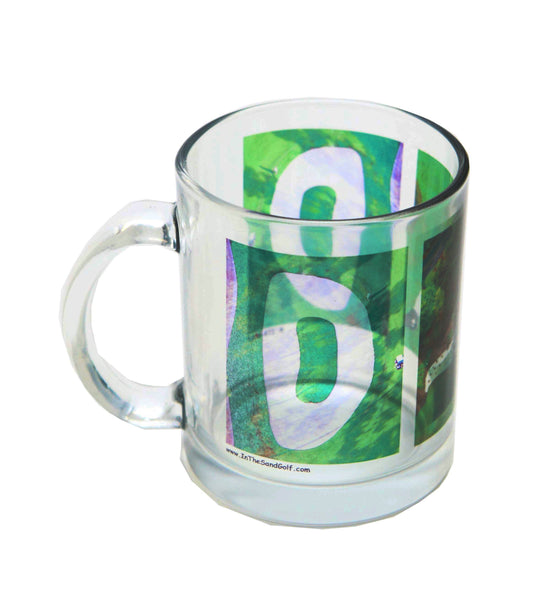 DAD Clear Golf Coffee Mug