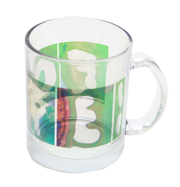 FORE Clear Golf Glass Coffee Mug