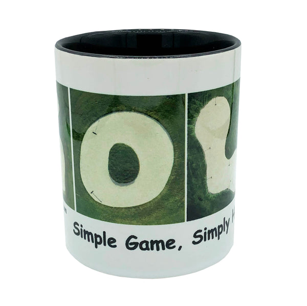 GOLF Aerial Photos With Various Saying Mugs 11oz