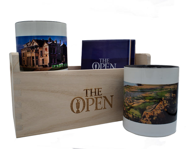 The Open St Andrews Gift Set Aerial/Clubhouse