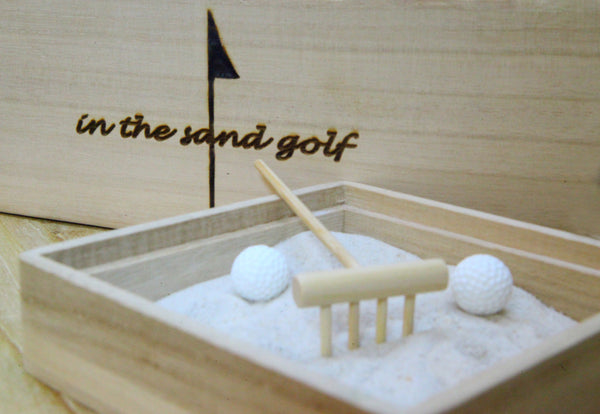 ITS GOLF Zen Garden with Scented Candle