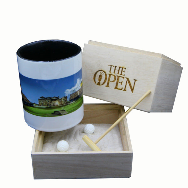 The Open St Andrews Clubhouse Limited Edition Zen Garden and Coffee Mug